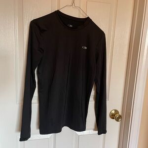 Champion Black Crew Neck Compression athletic Shirt